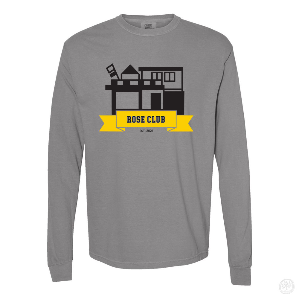 Rose Club Tailgate House – Comfort Colors L/S Tee